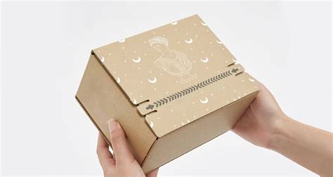 tear open packaging boxes